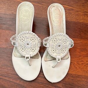 Jack Rogers Women's white sandals